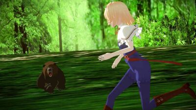 [東方MMD] わからせたいアリス | Run, Marisa, Run （レンゲ式 アリス・マーガトロイド + Miy式 霧雨魔理沙）
