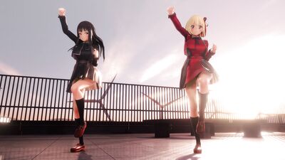 リコリス Lycoris 千束 & たきな Chisato & Takina - Sweetiex2 -School Uniform Ver.-