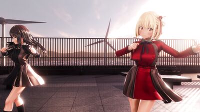 リコリス Lycoris 千束 & たきな Chisato & Takina - Sweetiex2 -School Uniform Ver.-