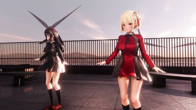 リコリス Lycoris 千束 & たきな Chisato & Takina - Sweetiex2 -School Uniform Ver.-