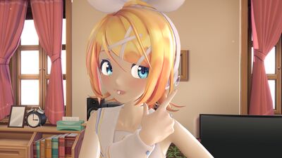 【MMD】きゅんきゅんリンきゅんきゅん♡ "Kagamine Rin - 鏡音リン" [4K]