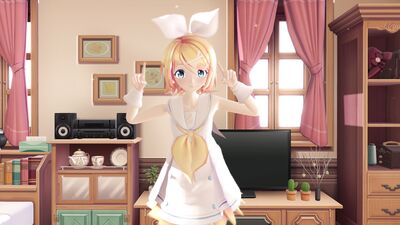 【MMD】きゅんきゅんリンきゅんきゅん♡ "Kagamine Rin - 鏡音リン" [4K]