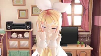 【MMD】きゅんきゅんリンきゅんきゅん♡ "Kagamine Rin - 鏡音リン" [4K]