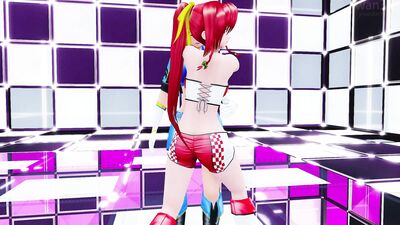 【Touhou MMD】dangerous party - sakuya meiling