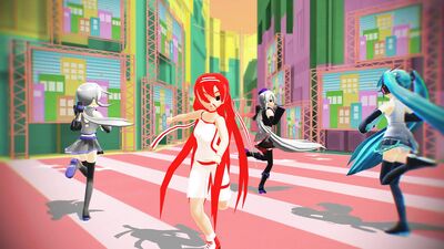MMD Drop Pop Candy (Kiku, Miku, Mitsu,Haru)