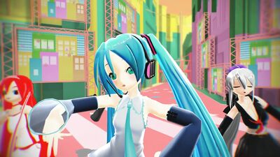 MMD Drop Pop Candy (Kiku, Miku, Mitsu,Haru)