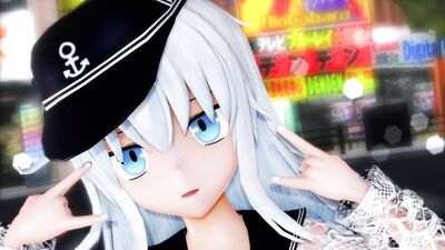 (Ray-MMD) Kancolle Hibiki Tokyo Shandy Rendezvous