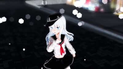 (Ray-MMD) Kancolle Hibiki Tokyo Shandy Rendezvous