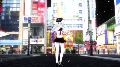 (Ray-MMD) Kancolle Hibiki Tokyo Shandy Rendezvous