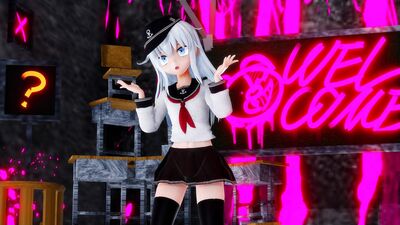 (Ray-mmd) Hibiki Undead