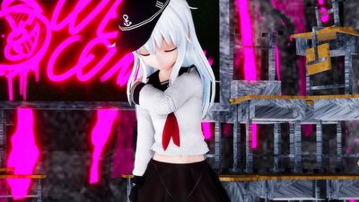 (Ray-mmd) Hibiki Undead