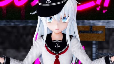 (Ray-mmd) Hibiki Undead