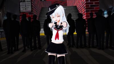(Ray-MMD) Hibiki Telepathy Deco 27