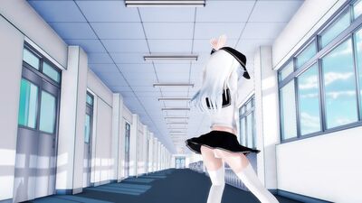 (Ray-MMD) Hibiki Rumor Police Piccadilly