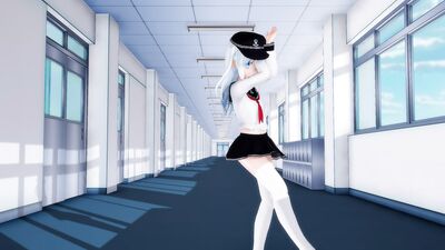 (Ray-MMD) Hibiki Rumor Police Piccadilly