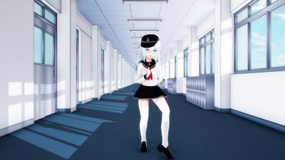 (Ray-MMD) Hibiki Rumor Police Piccadilly