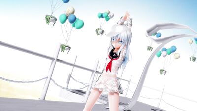 (Ray-MMD) Hibiki Chameleon Surii.mp4