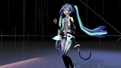 TDA Hatsune Miku - Girls / 巡音ルカ (Miku Cover)  - 60 Fps