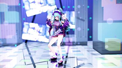 【MMD 原神 4K/60fps】《Yumemizuki Mizuki (夢見月瑞希)》~《IVE - Baddie》