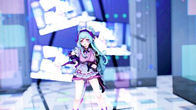 【MMD 原神 4K/60fps】《Yumemizuki Mizuki (夢見月瑞希)》~《IVE - Baddie》