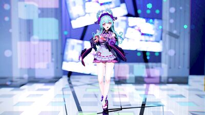 【MMD 原神 4K/60fps】《Yumemizuki Mizuki (夢見月瑞希)》~《IVE - Baddie》