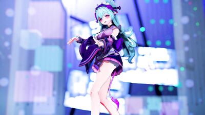 【MMD 原神 4K/60fps】《Yumemizuki Mizuki (夢見月瑞希)》~《IVE - Baddie》