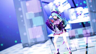 【MMD 原神 4K/60fps】《Yumemizuki Mizuki (夢見月瑞希)》~《IVE - Baddie》