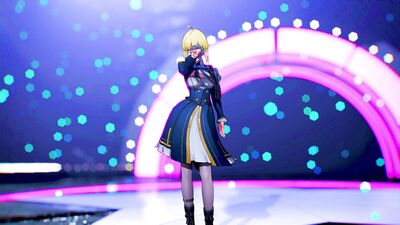 【MMD TYPE-MOON 4K/60fps】《Artoria Pendragon (Saber)アルトリア・ペンドラゴン》~《IVE - Baddie》