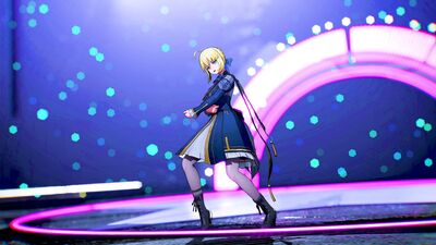 【MMD TYPE-MOON 4K/60fps】《Artoria Pendragon (Saber)アルトリア・ペンドラゴン》~《IVE - Baddie》