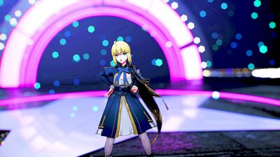【MMD TYPE-MOON 4K/60fps】《Artoria Pendragon (Saber)アルトリア・ペンドラゴン》~《IVE - Baddie》