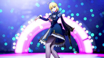 【MMD TYPE-MOON 4K/60fps】《Artoria Pendragon (Saber)アルトリア・ペンドラゴン》~《IVE - Baddie》