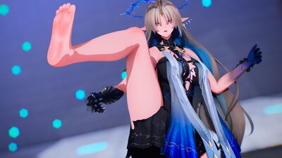 【MMD 鳴潮 4K/60fps】《Fleurdelys (芙露德莉斯) 》~《수진 (SOOJIN) - 아가씨 (AGASSY)》