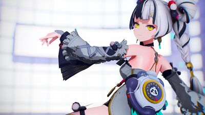 【MMD ZZZ 4K/60fps】《Dialyn (琉音)》~《수진 (SOOJIN) - 아가씨 (AGASSY)》