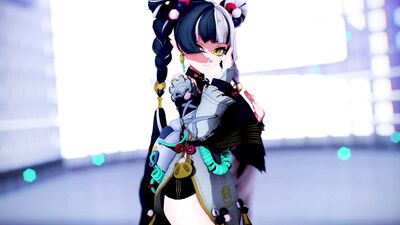 【MMD ZZZ 4K/60fps】《Dialyn (琉音)》~《수진 (SOOJIN) - 아가씨 (AGASSY)》