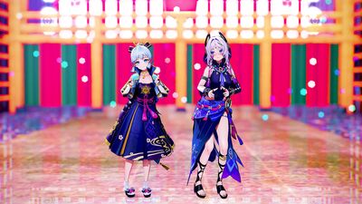 【MMD 原神  4K/60fps】《Kamisato Ayaka (神里綾華)  Citlali (シトラリ) 》~《Discopled》