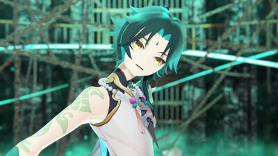 【MMD Genshin Impact】 MORE 【4NEMO feat. Lumine】