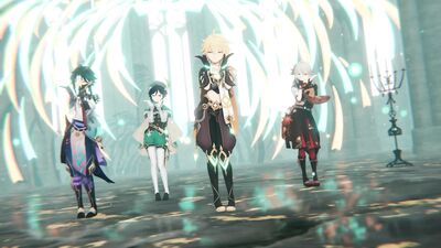 【MMD Genshin Impact】 MORE 【4NEMO feat. Lumine】