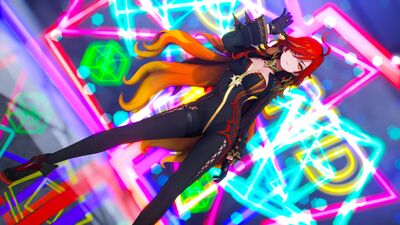 【MMD 原神 4K/60fps】《Mavuika (マーヴィカ)》~《IVE - Baddie》