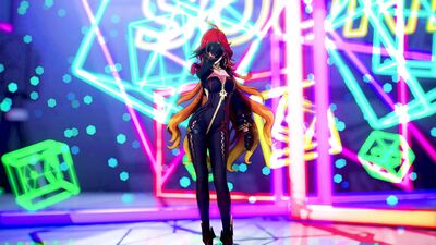 【MMD 原神 4K/60fps】《Mavuika (マーヴィカ)》~《IVE - Baddie》