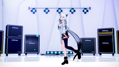 【MMD Hololive 4K/60fps】《Shirakami Fubuki (白上フブキ)》~《aespa 에스파 'Whiplash'》