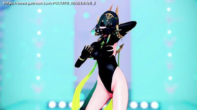 【MMD 原神 4K/60fps】《Nefer (ネフェル)》~《ILLIT (아일릿) ‘Magnetic’》