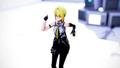 【MMD ZZZ  4K60fps】《Evelyn Chevalier (イヴリン・シェヴァリエ)》 ~《SATURDAY - 묵찌빠 (MMook JJi BBa)》