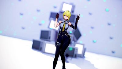 【MMD ZZZ  4K60fps】《Evelyn Chevalier (イヴリン・シェヴァリエ)》 ~《SATURDAY - 묵찌빠 (MMook JJi BBa)》