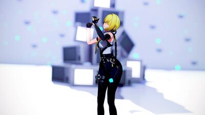 【MMD ZZZ  4K60fps】《Evelyn Chevalier (イヴリン・シェヴァリエ)》 ~《SATURDAY - 묵찌빠 (MMook JJi BBa)》