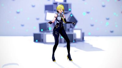 【MMD ZZZ  4K60fps】《Evelyn Chevalier (イヴリン・シェヴァリエ)》 ~《SATURDAY - 묵찌빠 (MMook JJi BBa)》
