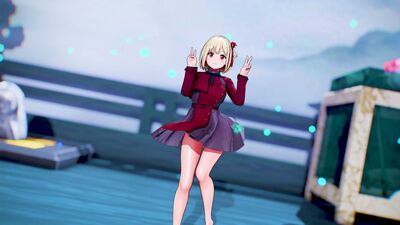 【MMD リコリスリコイル  4K/60fps】《Chisato Nishikigi (錦木 千束)》 ~《SATURDAY