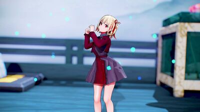 【MMD リコリスリコイル  4K/60fps】《Chisato Nishikigi (錦木 千束)》 ~《SATURDAY