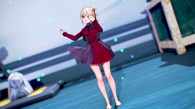 【MMD リコリスリコイル  4K/60fps】《Chisato Nishikigi (錦木 千束)》 ~《SATURDAY