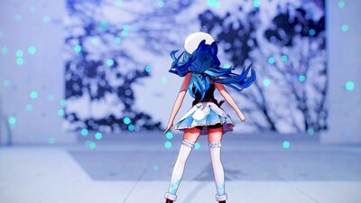 【MMD ホロライブ  4K/60fps】《Yukihana Lamy (雪花ラミィ)》~《aespa 에스파 'Whiplash'》