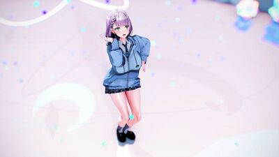 【MMD ホロライブ 4K/60fps】《Shirogane Noel (白銀ノエル)》~《【GUMI】酔いどれ知らず【Kanaria】》